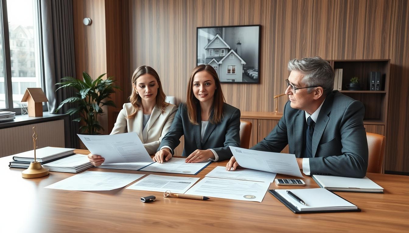 Privacy and information handling for property transaction support